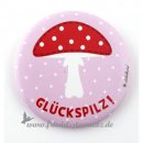 Adelheid - Glckspilz Anstecker gross l Rosa