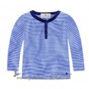 Bellybutton - geringeltes Langarmshirt, mini l white/mountain blue striped