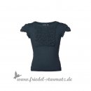 Jottum - TShirt KEESJE, Feinstrick l Dunkelblau
