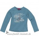Kiezel-tje - Mdchen Longshirt l Stripe Petrol