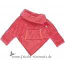 Kiezel-tje Mini - Baby Teddycape l Coral, Pink