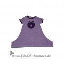 Smafolk - Frottee Kleid mit Apfel l Purple