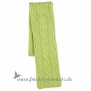 d-generation: Strick-Schal l tender shoots/green