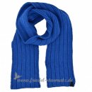 d-generation: Strick-Schal l true blue|blue