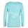 Frugi - Langarmshirt MIA in Ajour, geringelt l Trkis