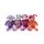 Smallstuff - gehkeltes Kuscheltier Hase l Rot