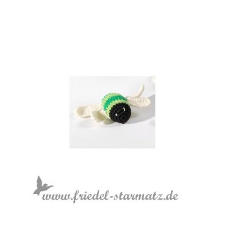 Smallstuff - gehkelte Biene mit Rassel
