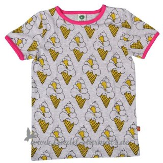 Smafolk - T-Shirt, Ice cream l Lt. Grey