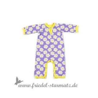 Smallstuff - Baby Overall DAISY, geblmt l Lavender